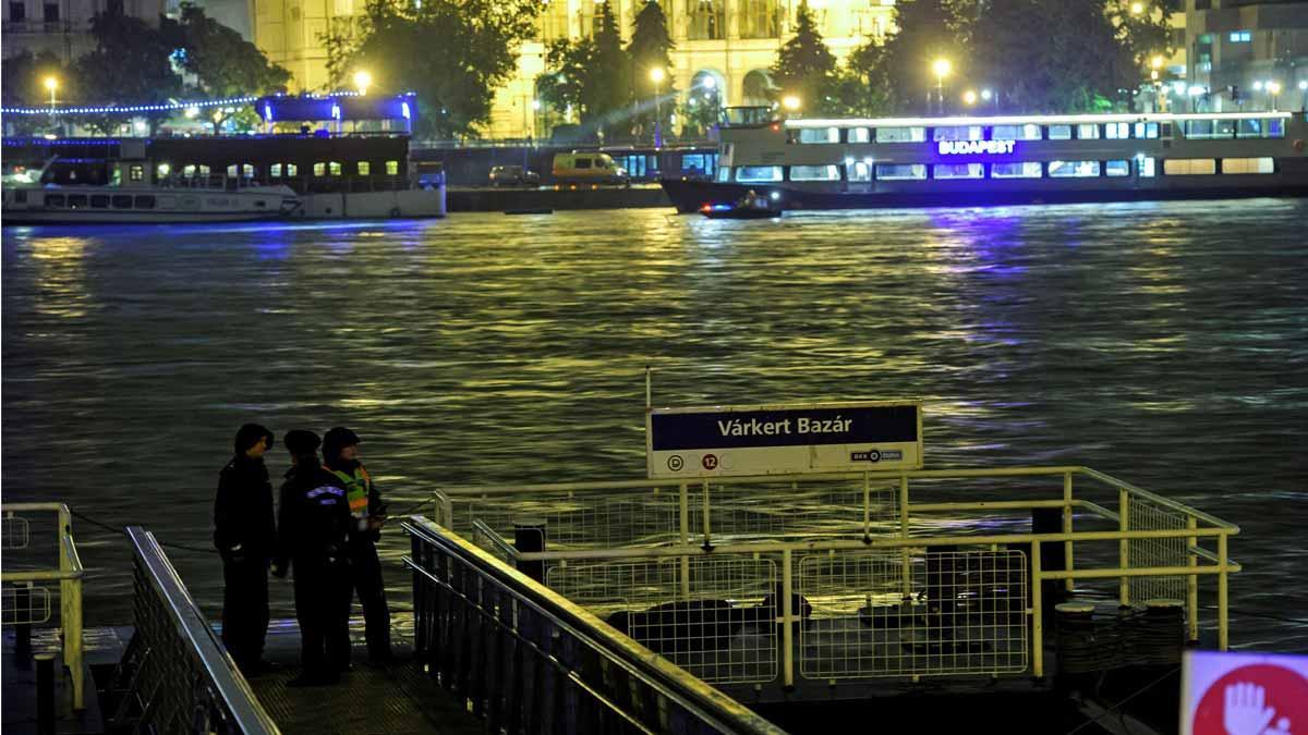 Siete muertos en el naufragio de un barco en el Danubio.