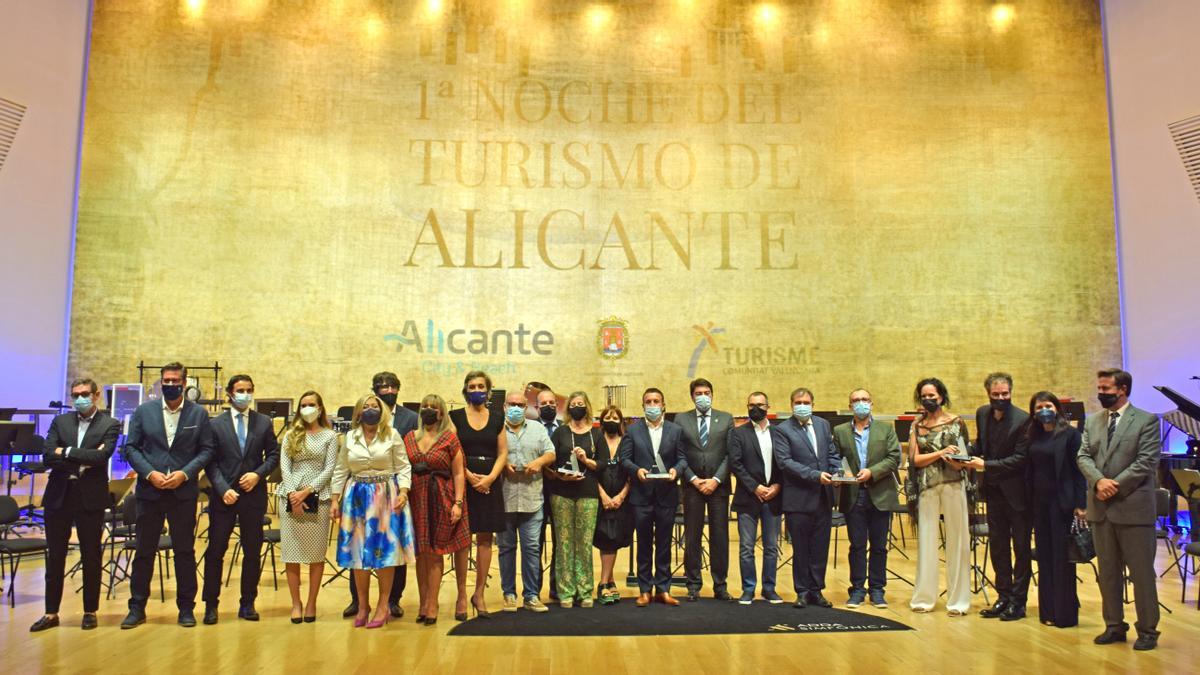 Imagen de la primera Noche del Turismo de Alicante celebrada el pasado miércoles en el ADDA.