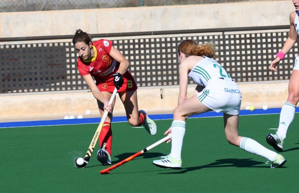 Selección española femenina de hockey en Murcia