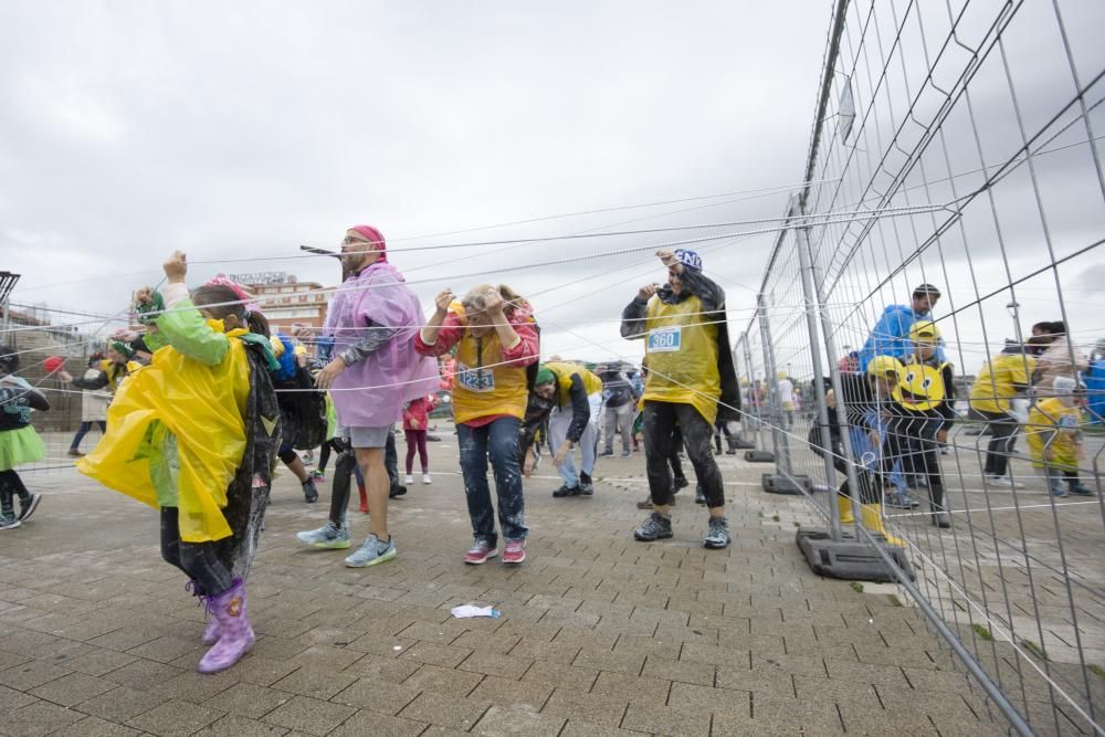 Más de 9.000 personas participan en la sexta Carrera ENKI en A Coruña.