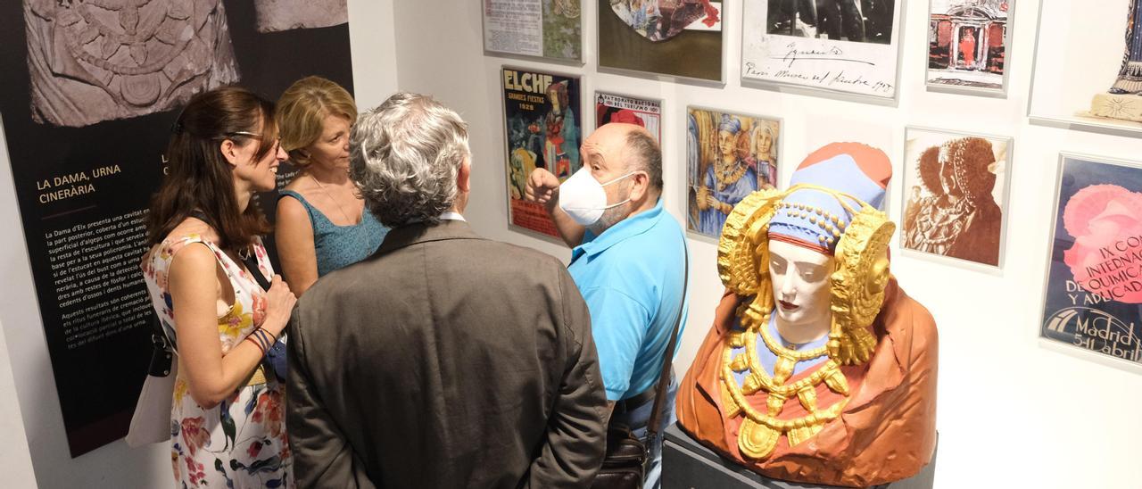 Inauguración de la exposición &quot;La Dama de Elche: el nacimiento del icono&quot; este lunes en La Alcudia.