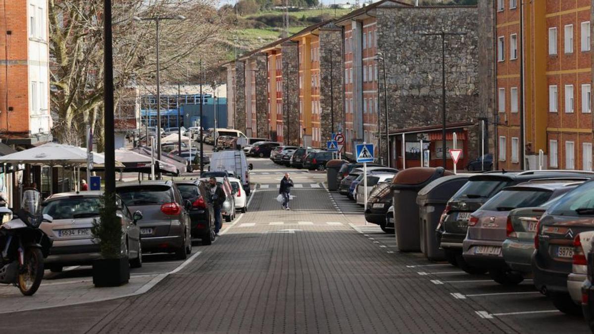 La calle de La Paz, en Versalles.