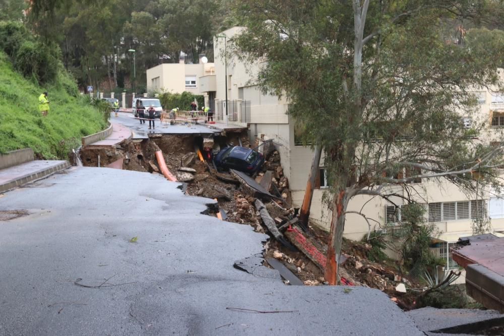 Cerrado de Calderón ha sido la zona más afectada por la tormenta.