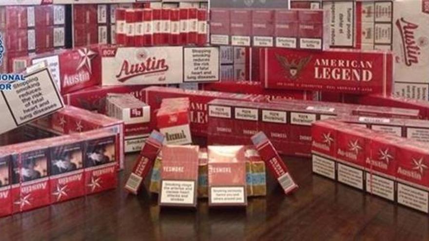 La Policía Nacional se incauta de 486 cajetillas de tabaco de contrabando