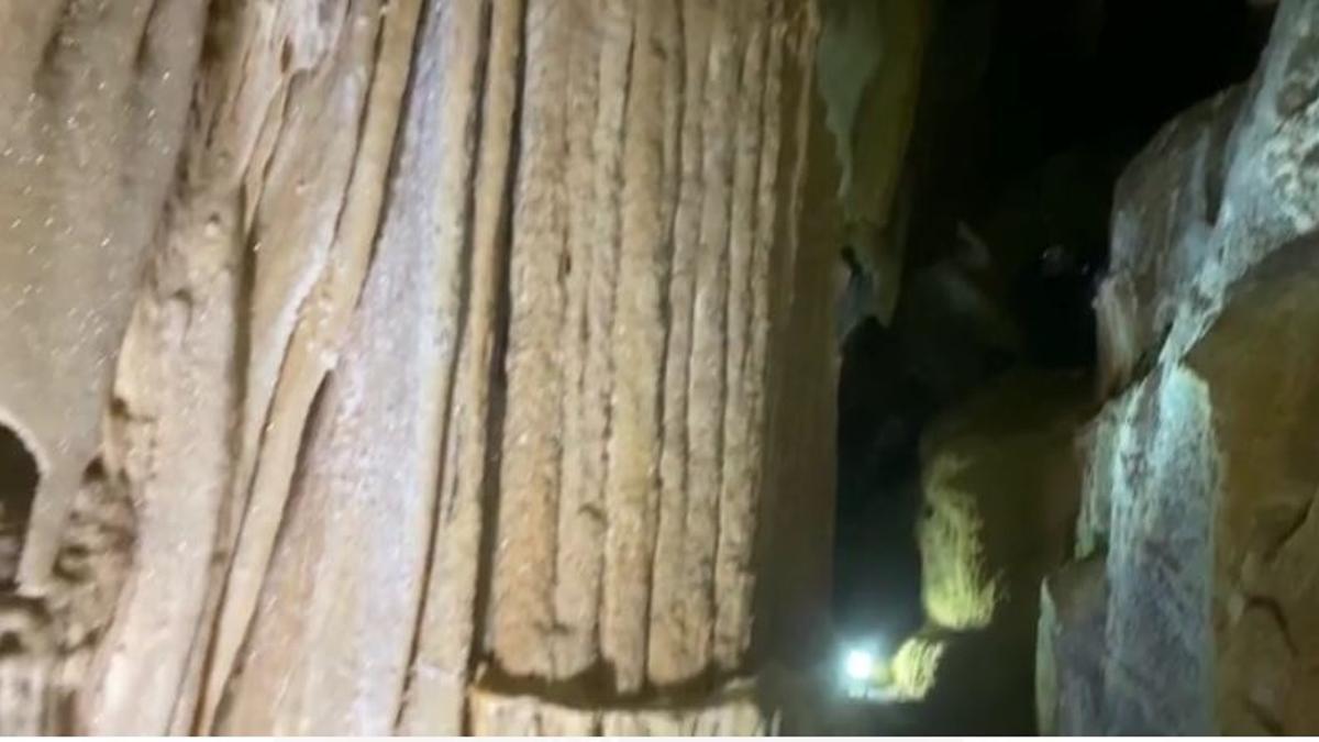 Cueva descubierta en La Araña