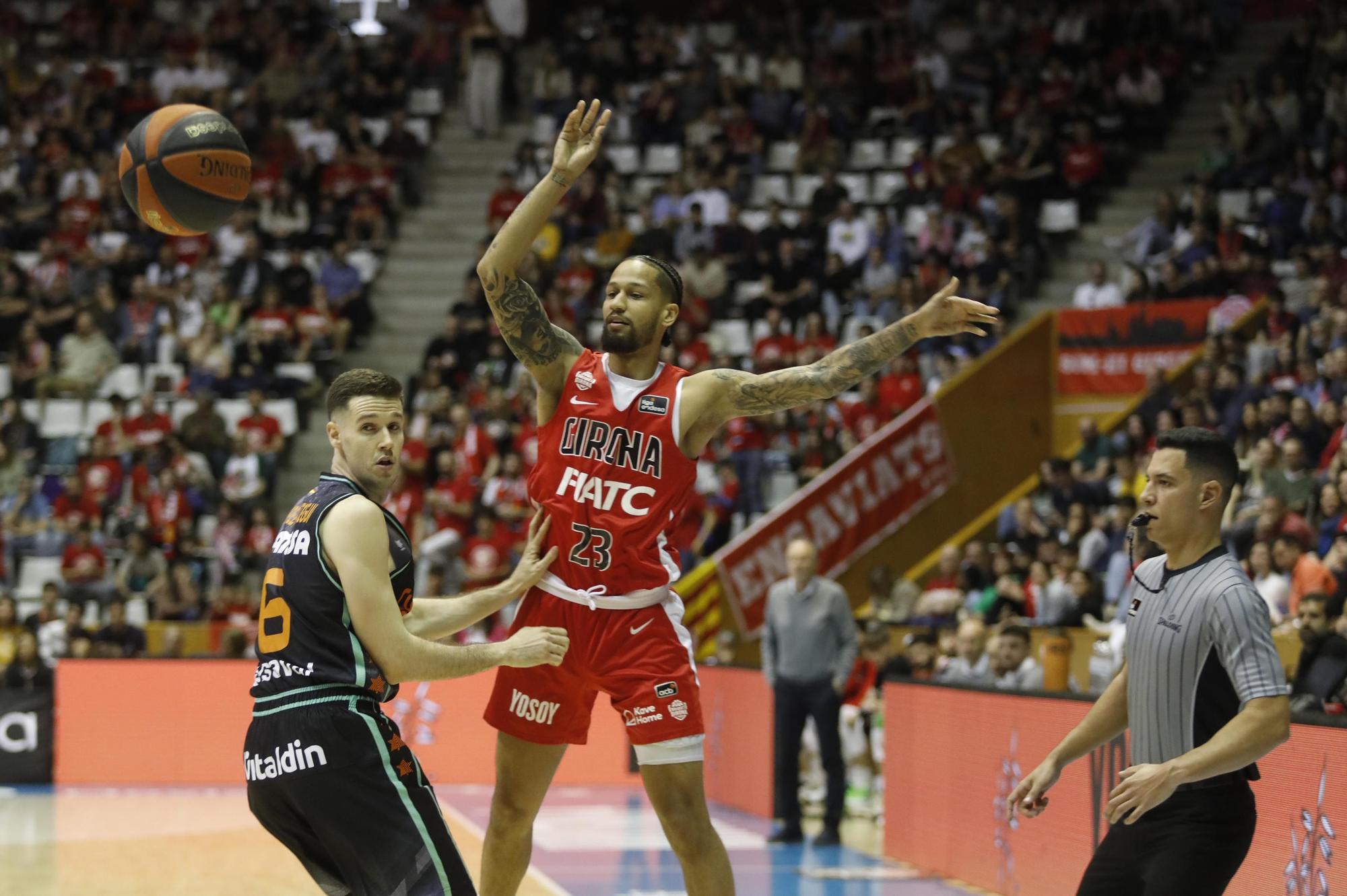 Les imatges del Bàsquet Girona - València