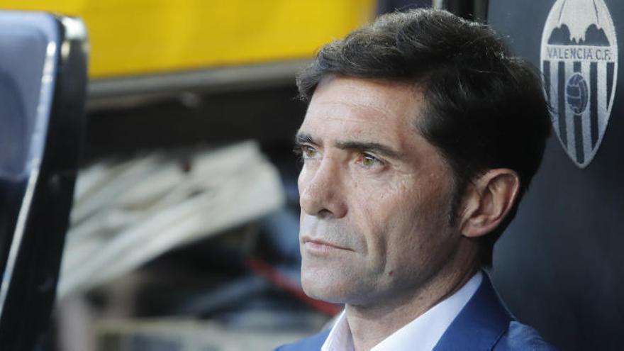 Marcelino García Toral en Mestalla.