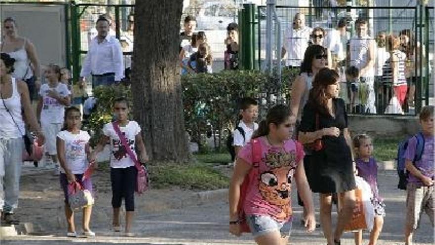 Sólo 3 de los 151 colegios de Castelló podrán aplicar jornada continua el próximo curso.