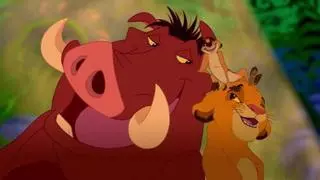 ¿Qué animales eran Timón y Pumba de 'El Rey León'?