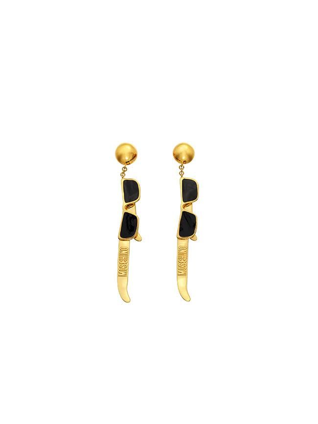 Todas las imágenes de la colección de Moschino x H&M: pendientes gafas de sol