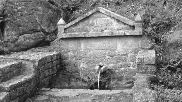 Fonte de San Amaro en Aldán. // Arquivo do autor