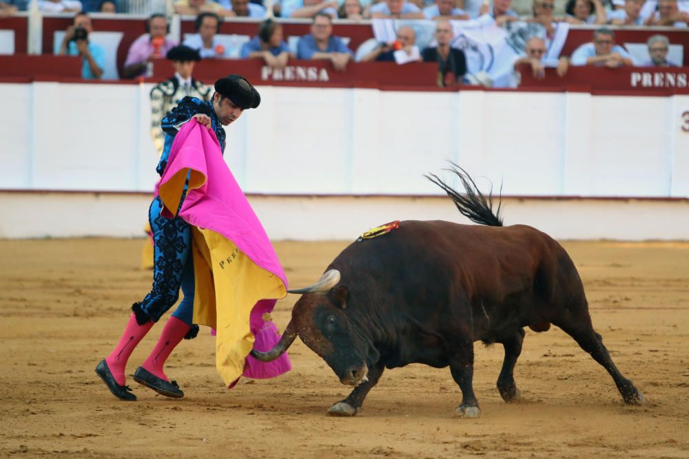 Las imágenes de la corrida picassiana en La Malagueta.