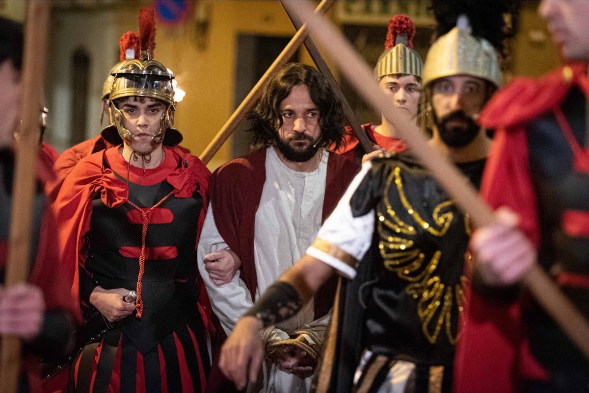 Borriol rememora la Pasión de Cristo de Nueva Jerusalén.