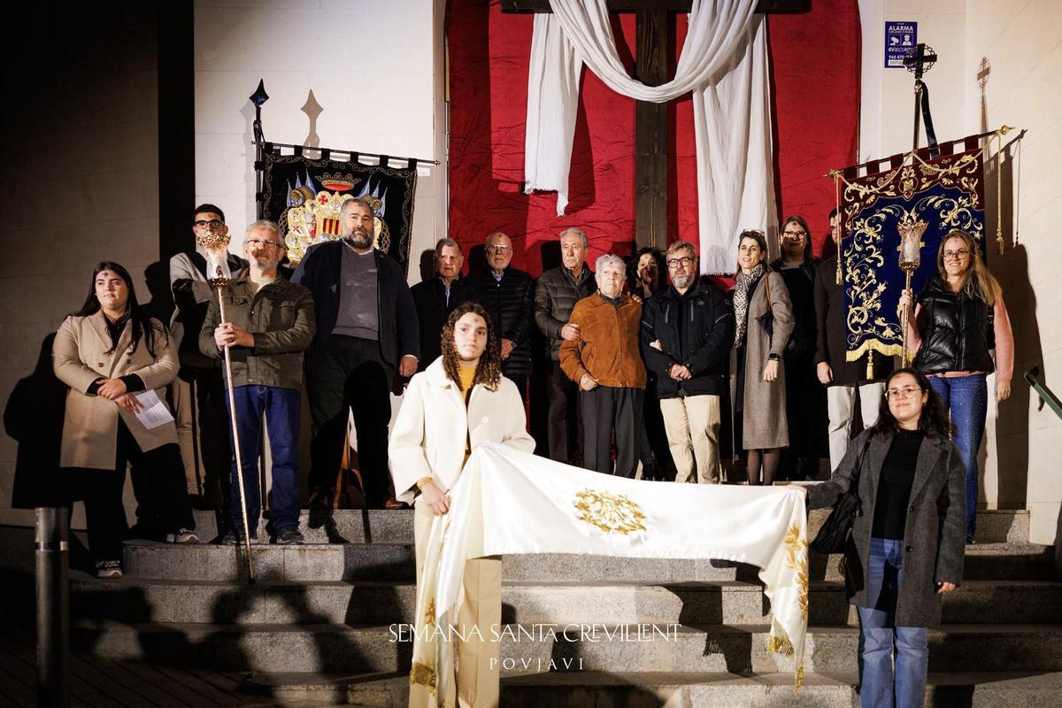 Acto de Encendido de la Cruz de la Cuaresma de Crevillent el Miércoles Santo