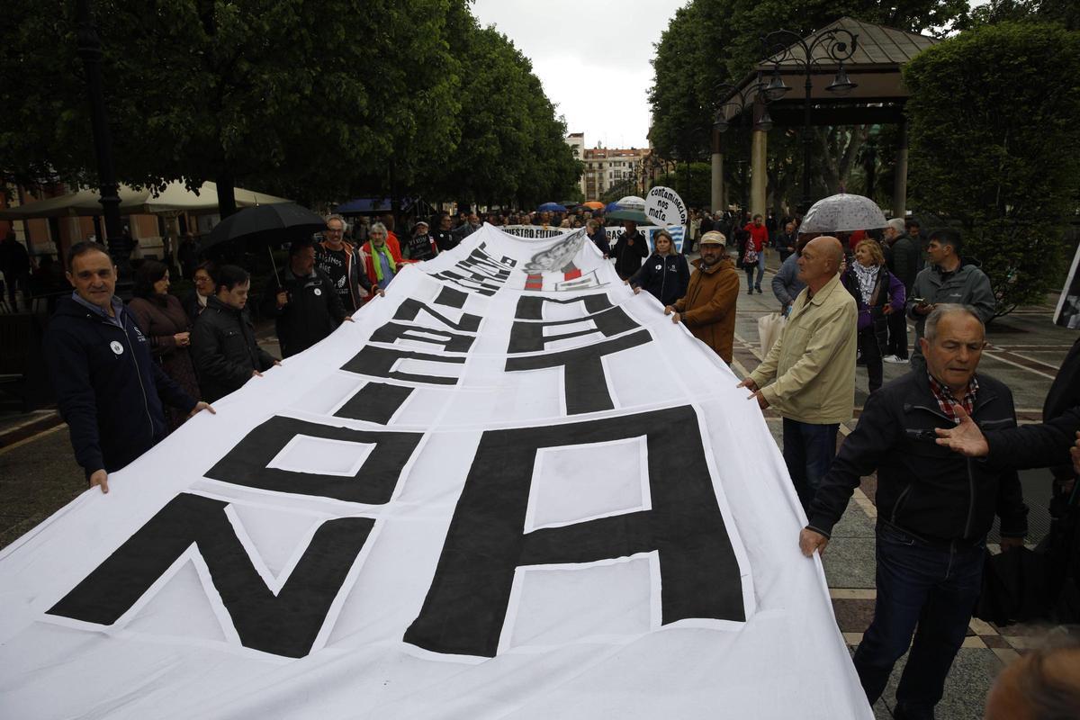 Así fue la gran manifestación contra la contaminación por las calles de ...