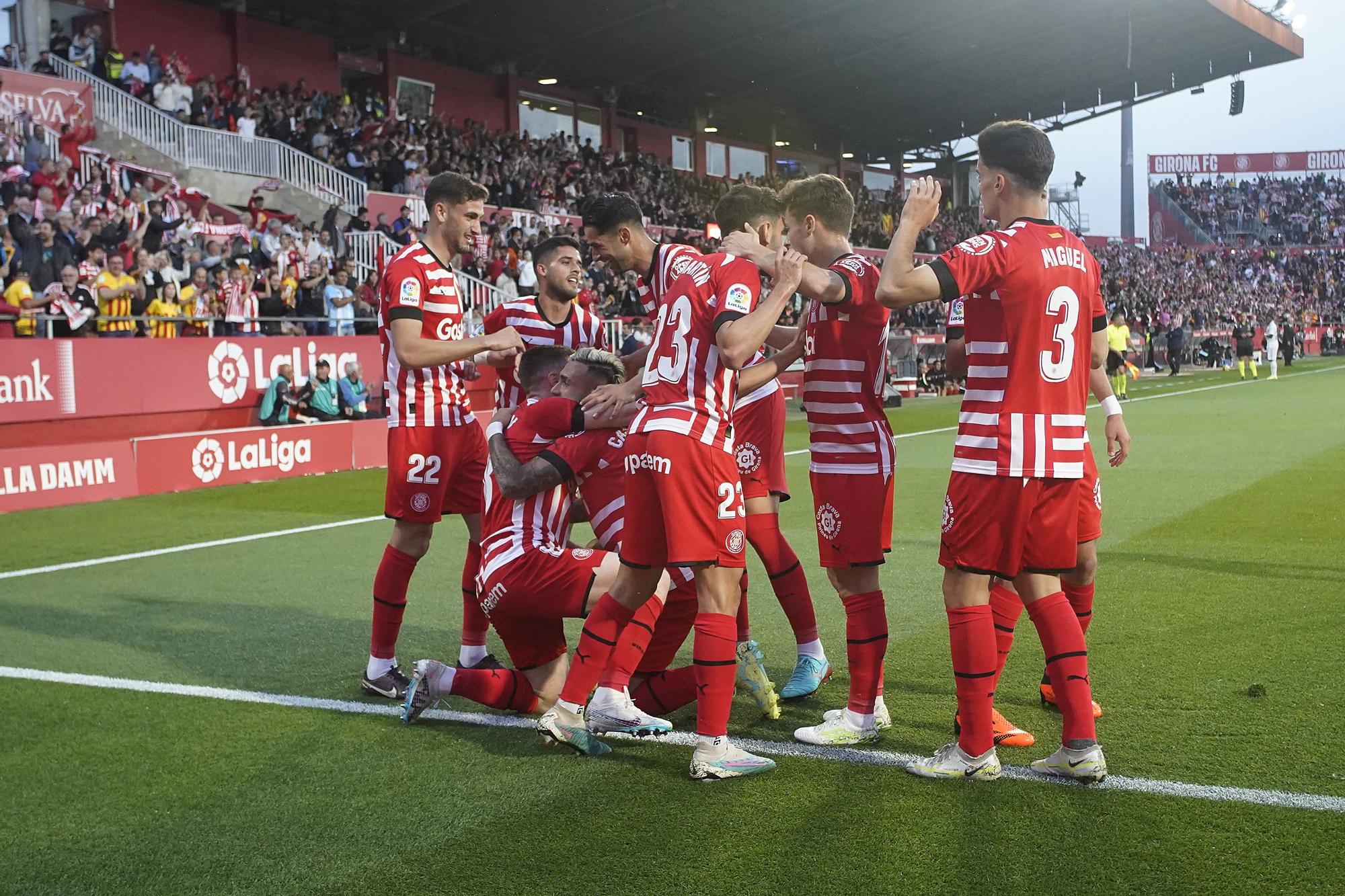 El Girona es cruspeix al Reial Madrid a Montilivi (4-2)