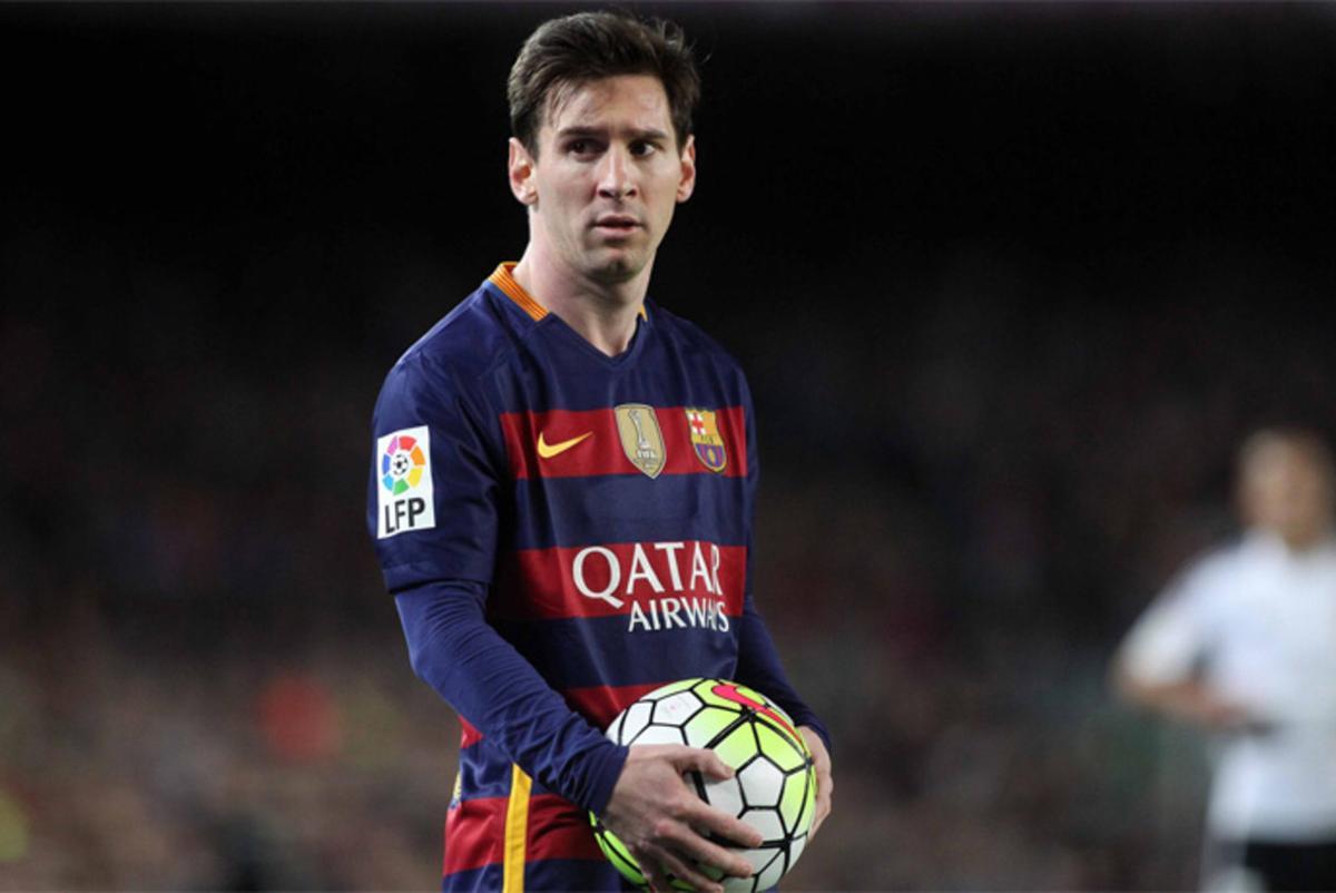 Leo Messi, delantero del FC Barcelona