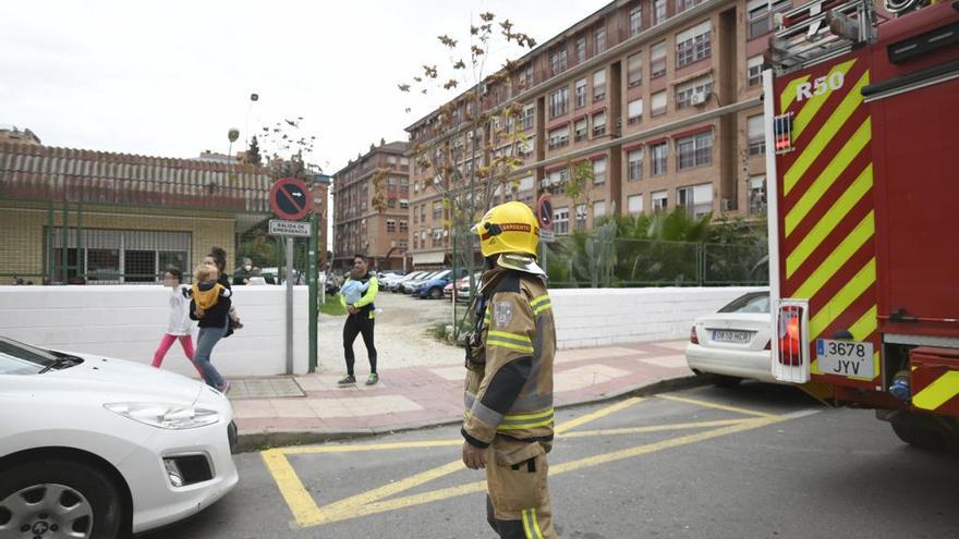 Desalojan a los niños de una guardería de Murcia por un incendio