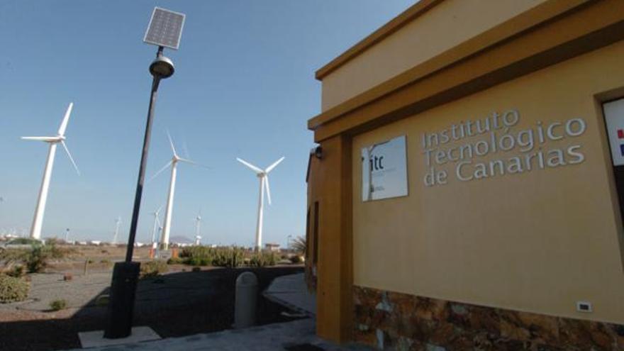 Instalaciones del Instituto Tecnológico de Canarias (ITC) en Pozo Izquierdo. i LP / DLP