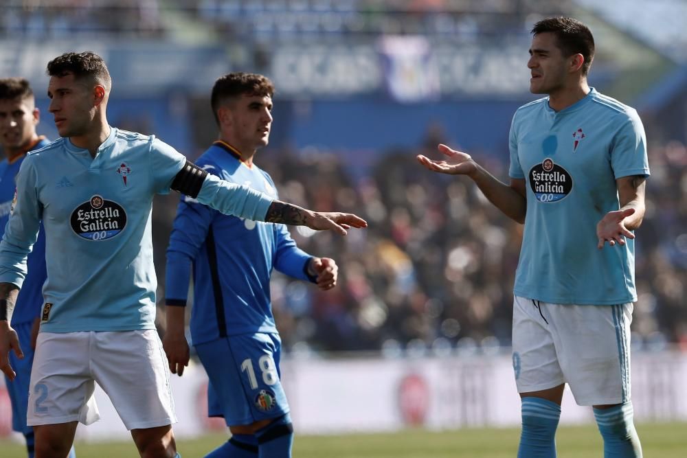 El Getafe - Celta, en imágenes. // EFE | Mariscal