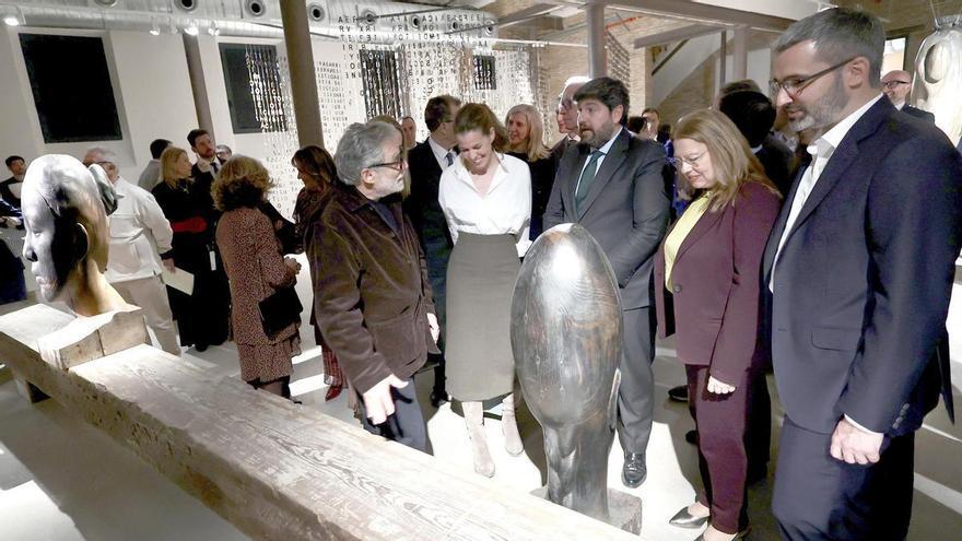 Inauguración de la exposición ‘Materia Interior’ de Jaume Plensa en la Cárcel Vieja de Murcia