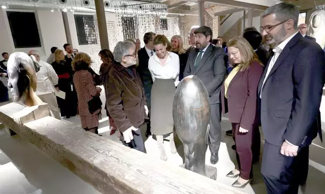 Inauguración de la exposición ‘Materia Interior’ de Jaume Plensa en la Cárcel Vieja de Murcia