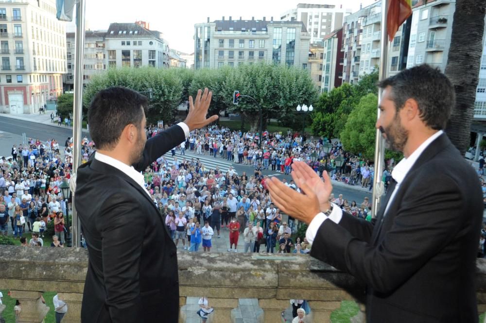 Apertura de las fiestas de Vilagarcia