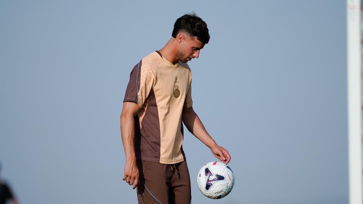 Javi Puado, capitán del RCD Espanyol