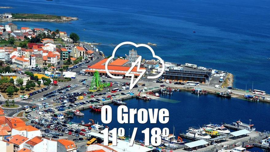 El tiempo en O Grove: previsión meteorológica para hoy, jueves 23 de abril