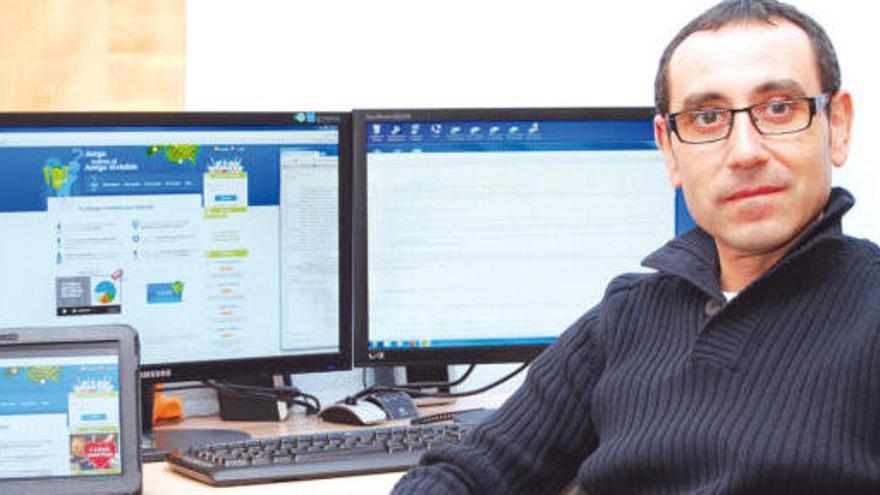 El creador del portal AmigoInvisible.info, Francisco Ponte.