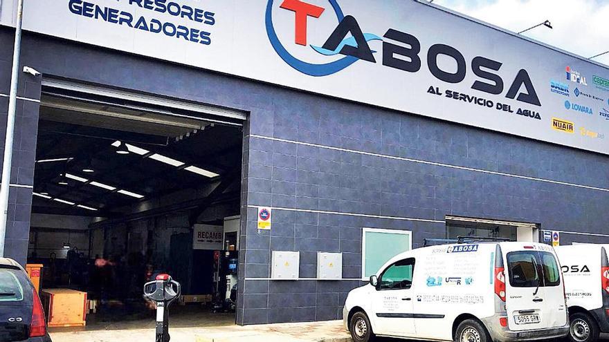 Sede de Tabosa, en el polígono San Luis
