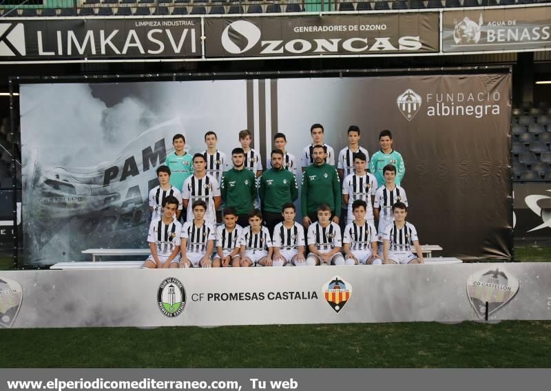 Presentación de la cantera del CD Castellón 2019-20