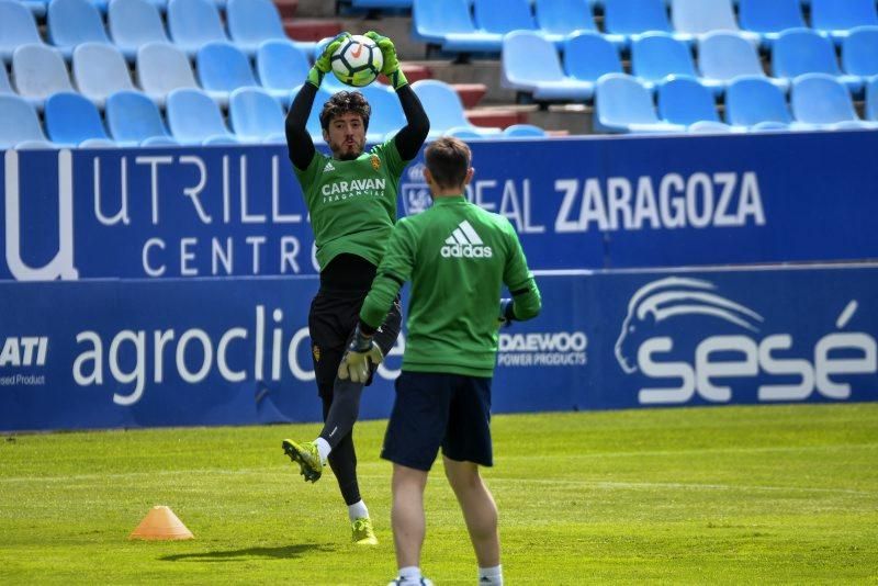 Entrenamiento del Real Zaragoza