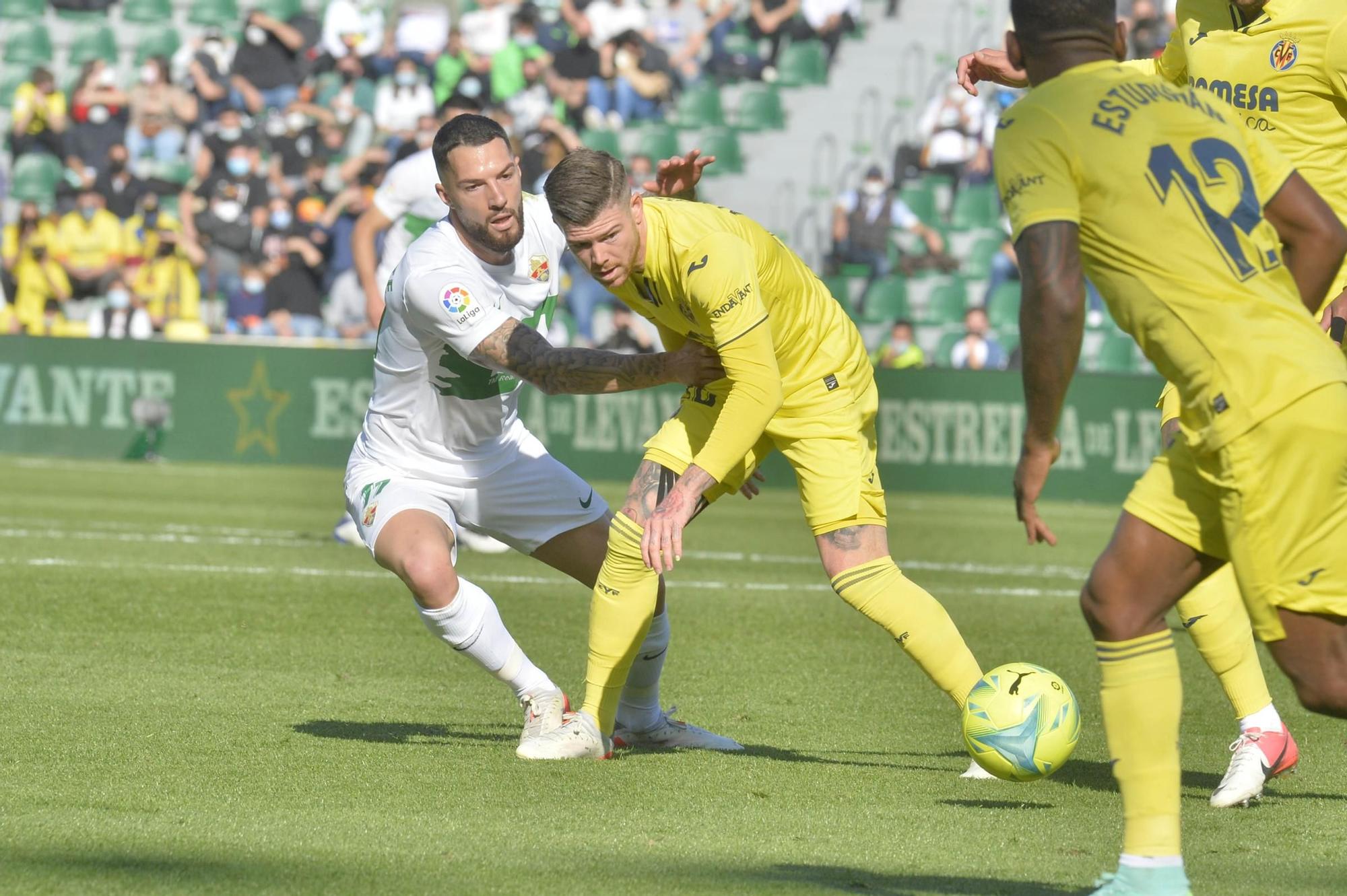 Las imágenes del Elche CF - Villarreal CF