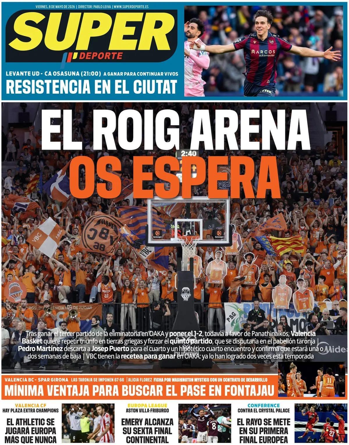 Las imágenes de las portadas de hoy