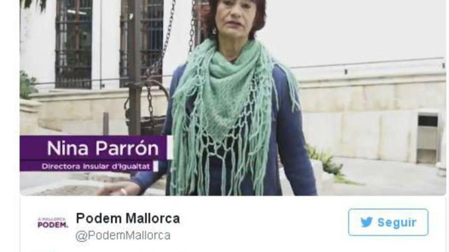 Podemos vincula San Valentín y maltrato en una campaña institucional en Mallorca