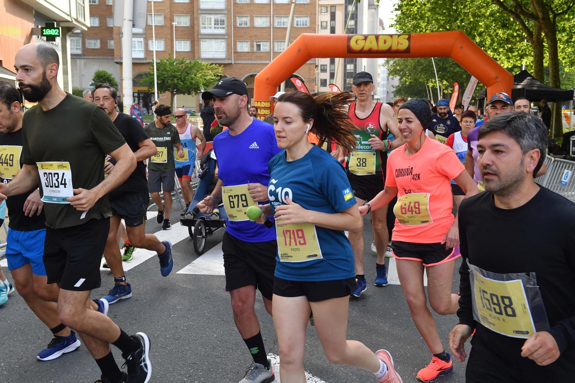 Carrera de Os Rosales del circuito Coruña Corre