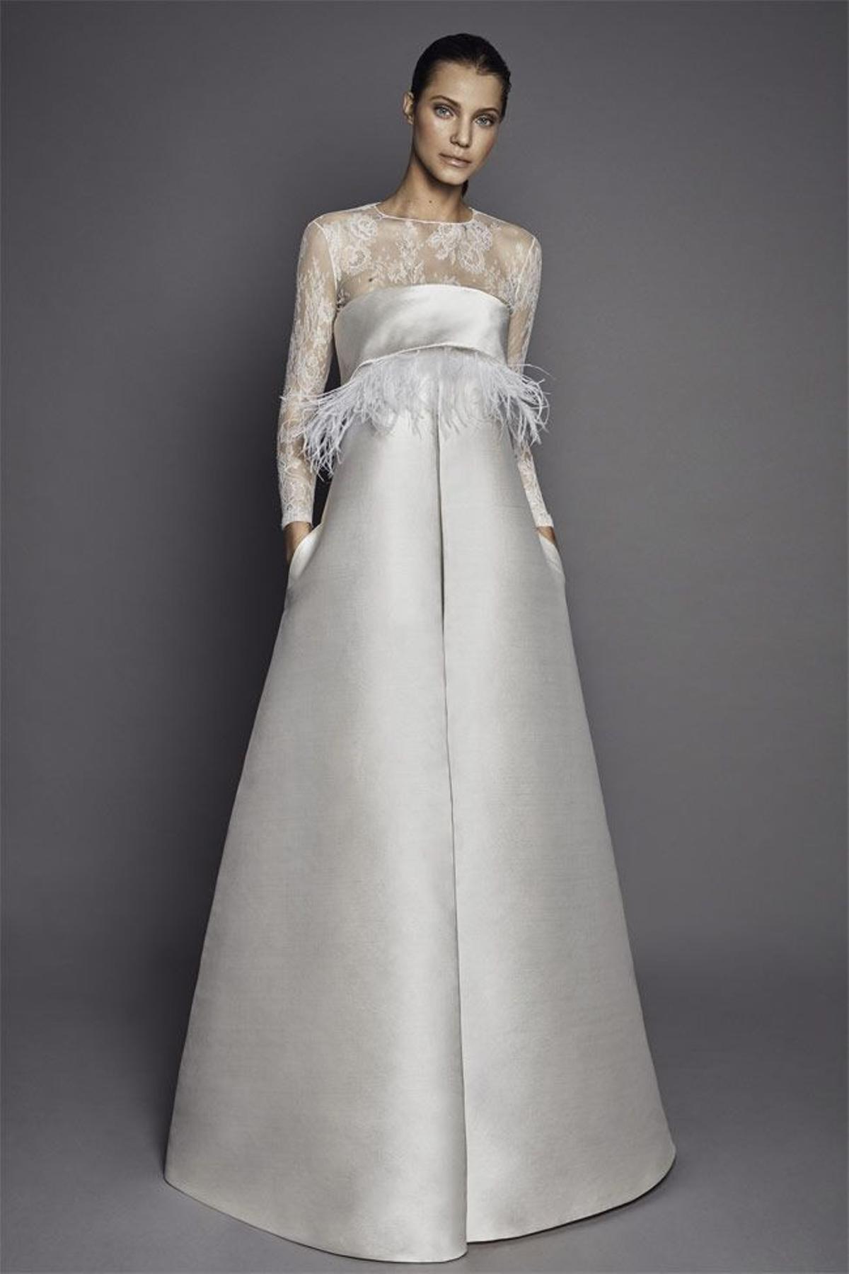 Vestidos de novia con bolsillos: modelo Ana de The 2nd. Skim Co.