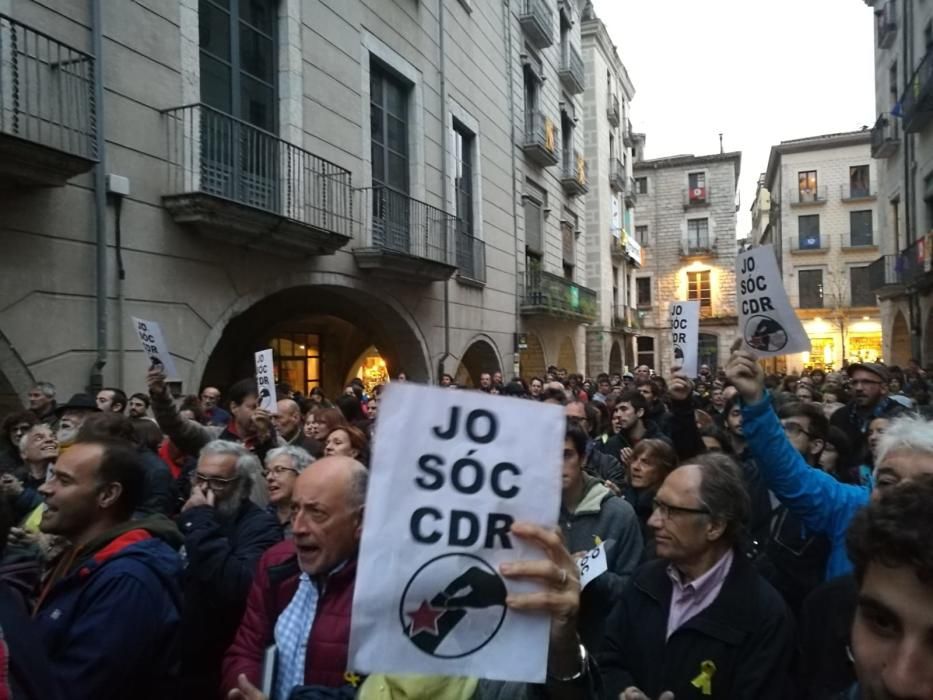 Concentració suport CDR a Girona