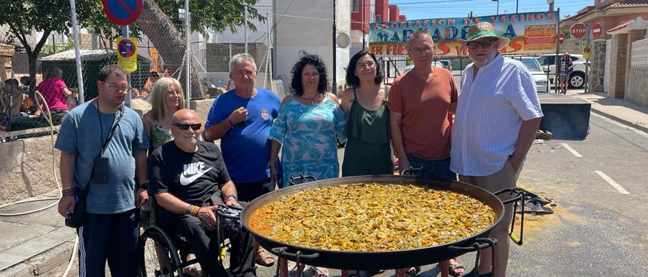 Paellas en las fiestas de la Marxadella.