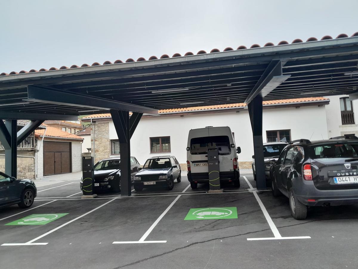 El nuevo aparcamiento.