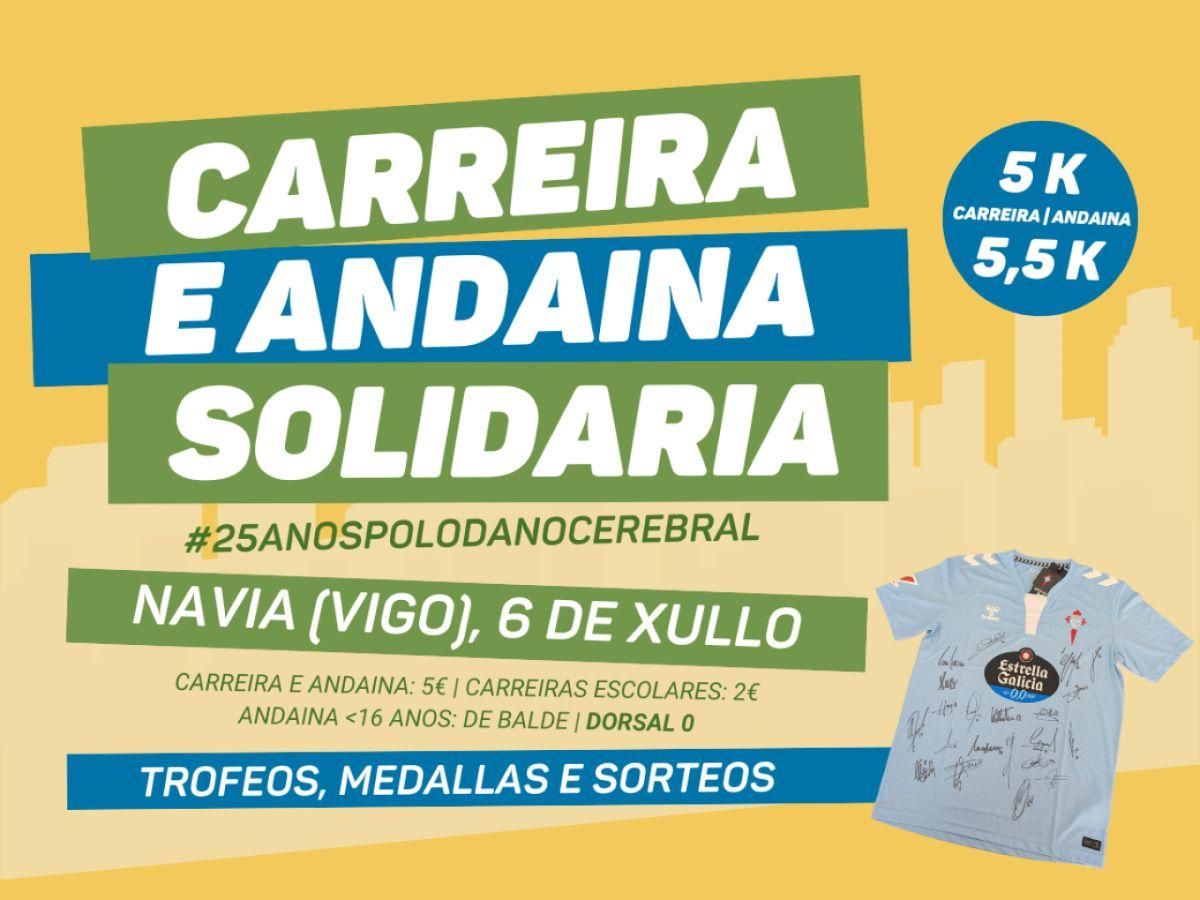 Cartaz da carreira solidaria.