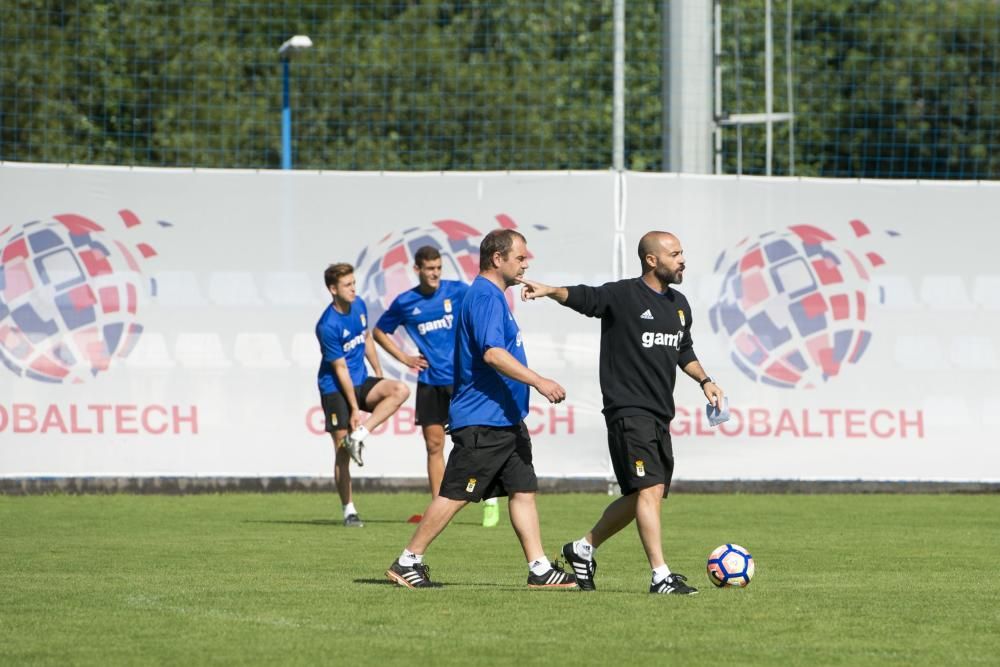 Entrenamiento del Real Oviedo