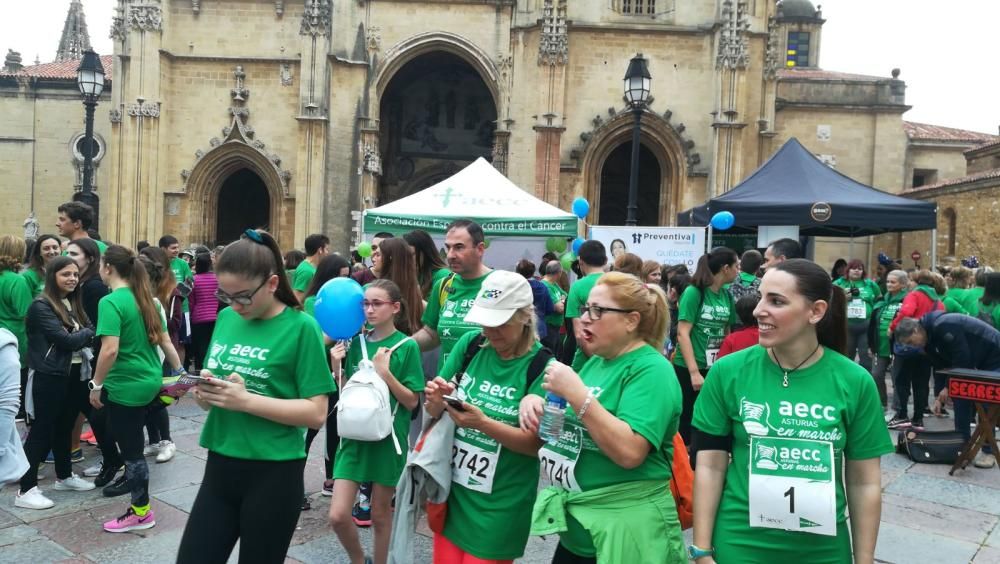 Carrera contra el cáncer en Oviedo