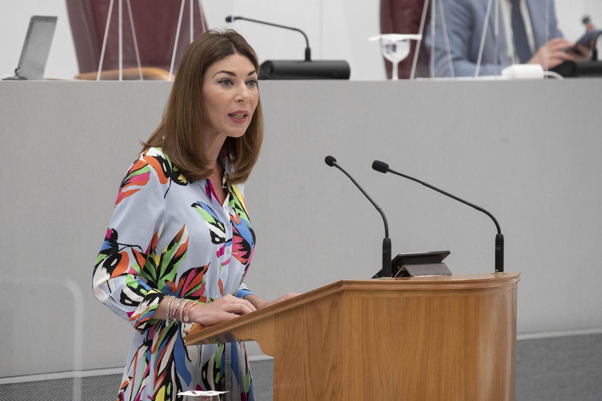 La diputada regional del PP Mari Carmen Ruiz Jódar.