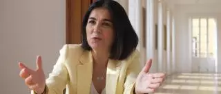 Carolina Darias: «Espero que la Metroguagua circule en 2024 entre el Teatro y Manuel Becerra»