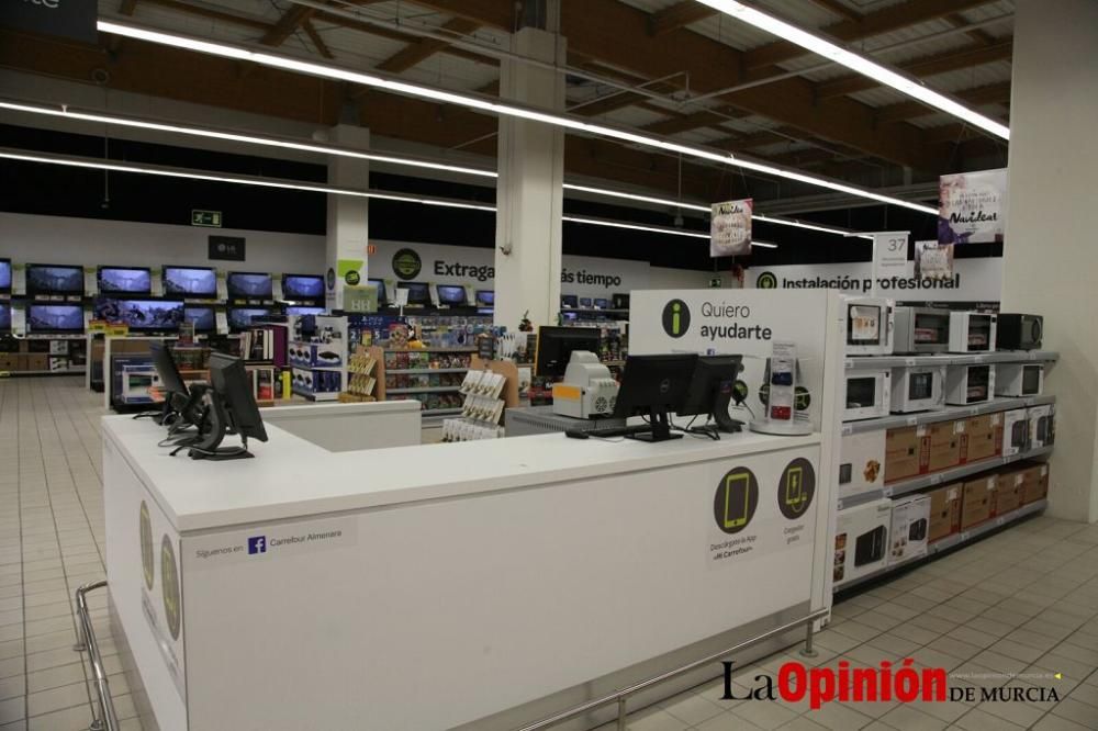 Acto de inauguración de Carrefour en Lorca