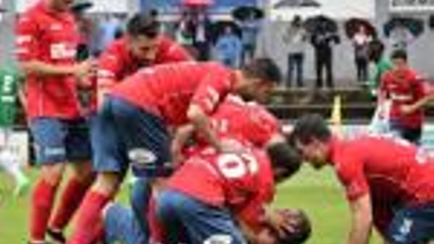 Els jugadors de l&#039;Olot estan a un sol pas de ser campions.