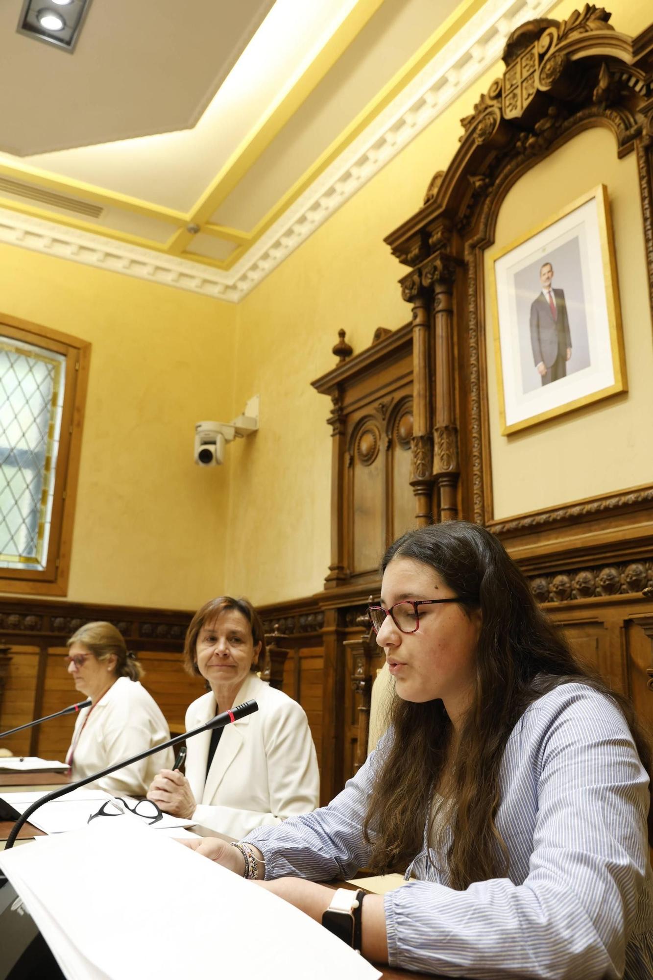 El Pleno del Consejo Municipal de Infancia y Adolescencia de Gijón, en imágenes