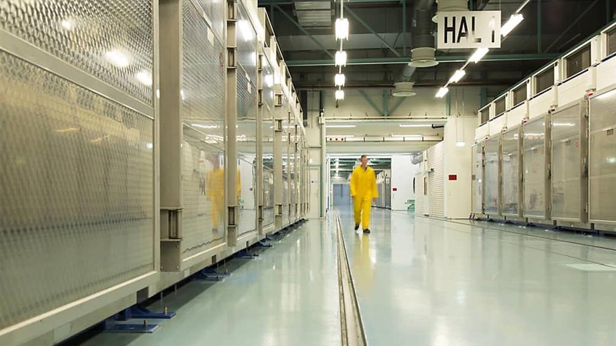(FILES) A file handout picture released by Iran s Atomic Energy Organization on November 6  2019  shows the interior of the Fordow (Fordo) Uranium Conversion Facility in Qom  in the north of the country  - Iran has started the process to enrich uranium to 20 percent purity at its Fordow (Fordo) facility  state media reported  going well beyond the threshold set by the 2015 nuclear deal  (Photo by -   Atomic Energy Organization of Iran   AFP)       RESTRICTED TO EDITORIAL USE - MANDATORY CREDIT  AFP PHOTO   HO   ATOMIC ENERGY ORGANIZATION OF IRAN  - NO MARKETING NO ADVERTISING CAMPAIGNS - DISTRIBUTED AS A SERVICE TO CLIENTS